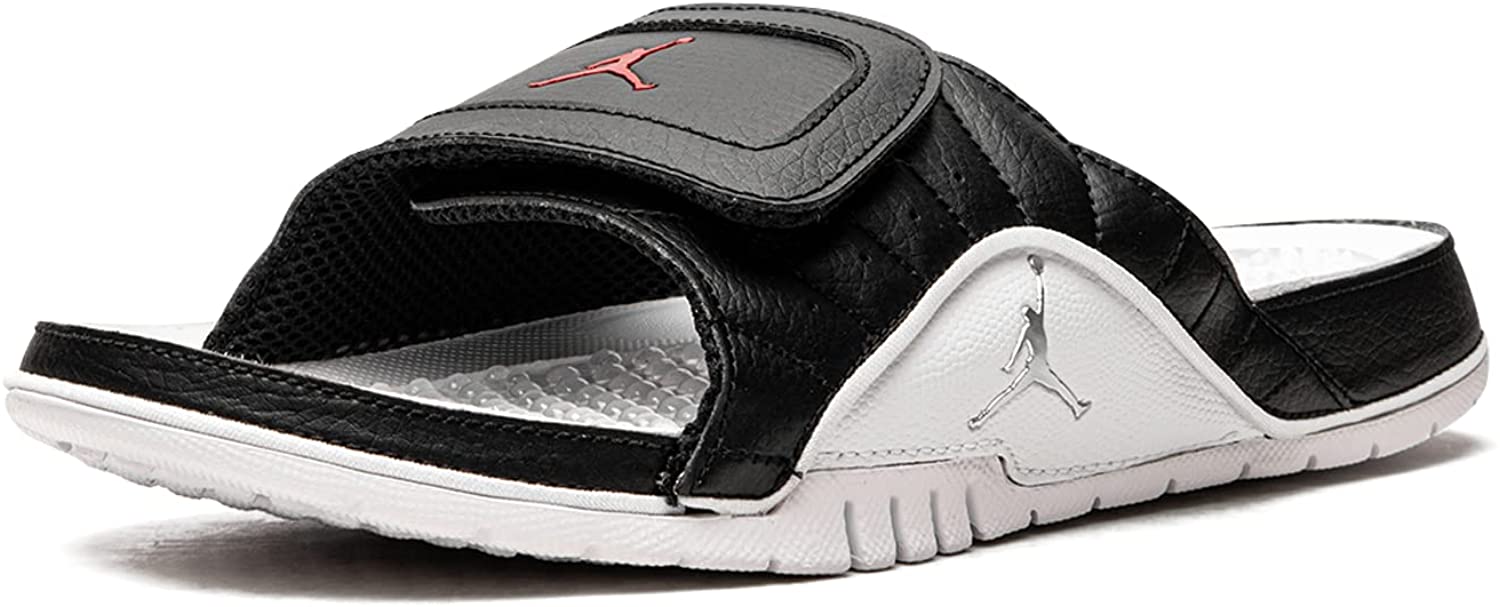 NIKE Jordan Hydro V 5 Premier 351006-066 - Zapatillas de deporte (12 playoffs), color blanco y negro - Imagen 4