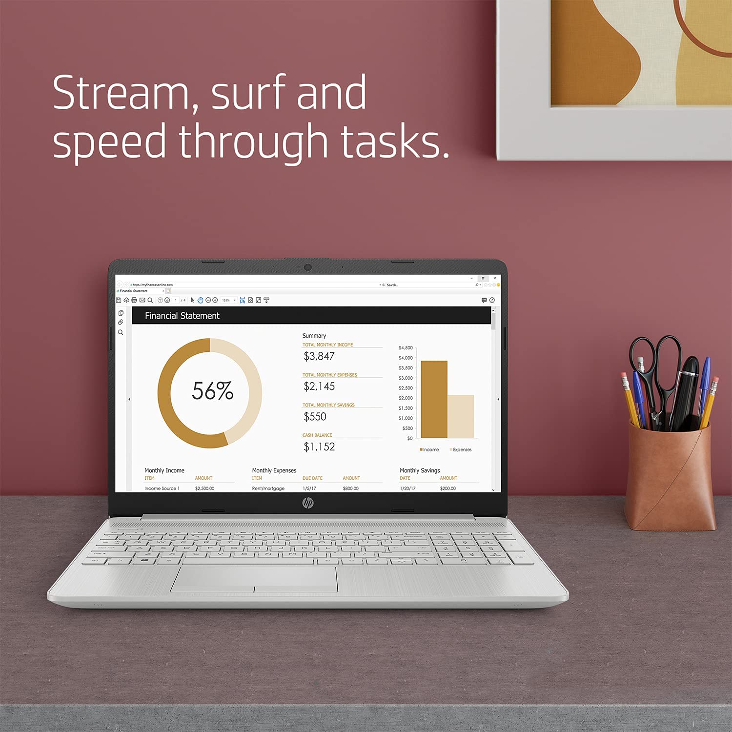 HP Pavilion Laptop (modelo 2022), pantalla HD de 15.6 pulgadas, procesador Intel Celeron Quad-Core, memoria RAM DDR4 de 16 GB, SSD de 1 TB, conferencias en línea, cámara web, HDMI, WiFi, Bluetooth, Windows 11 - Imagen 9