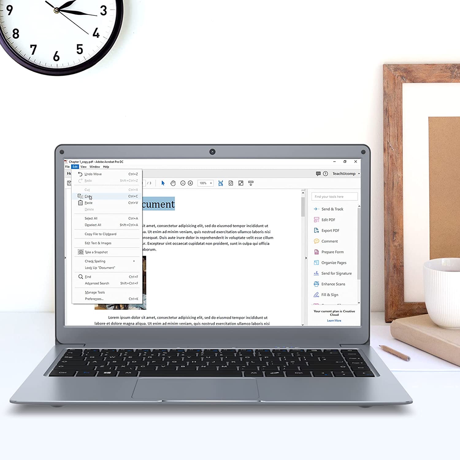 Jumper Laptop 13.3 pulgadas Full HD 1080p IPS pantalla, 8GB RAM 256GB SSD, Windows 10 Slim Laptop Computer, Quad Core Celeron CPU, Cámara web HD, Mini HDMI, USB3.0, Bluetooth 4.2, Dual Band 5G WiFi, gris - Imagen 7